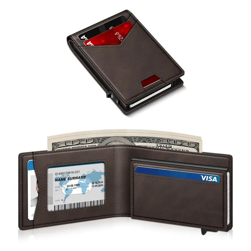 SlimCard™ Pro — RFID Pop-Up-pung