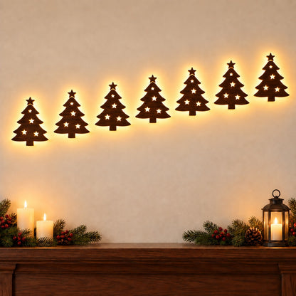 SantaGlow™ Christmas Sleigh Wall Lights