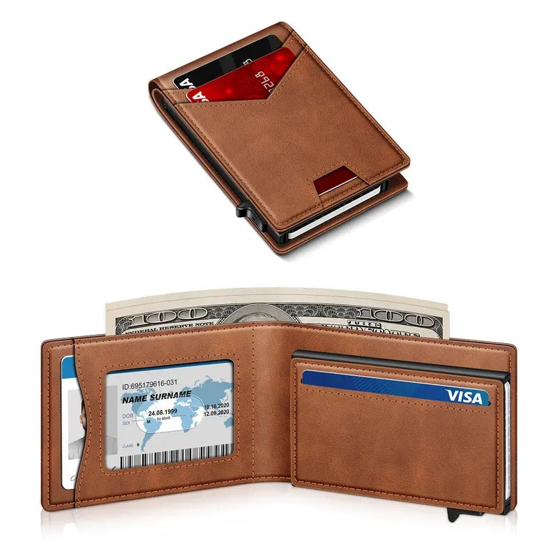 SlimCard™ Pro — RFID Pop-Up-pung