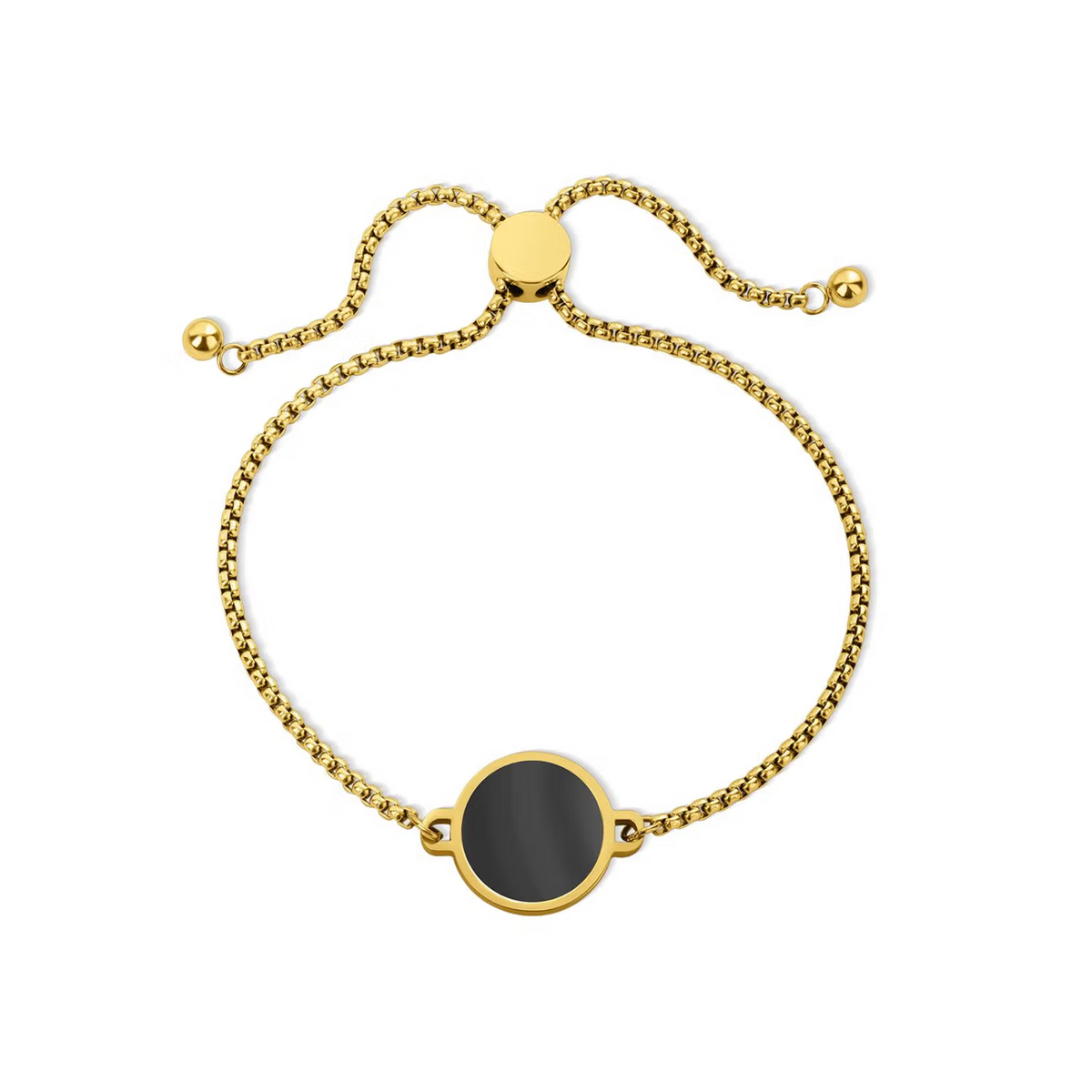 Personalized Heat-Activated Hidden Photo Adjustable Bracelet with Engraved Text
