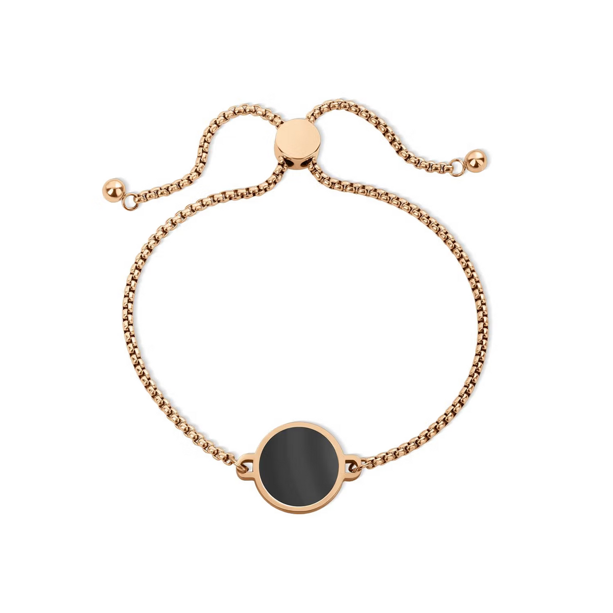 Personalized Heat-Activated Hidden Photo Adjustable Bracelet with Engraved Text