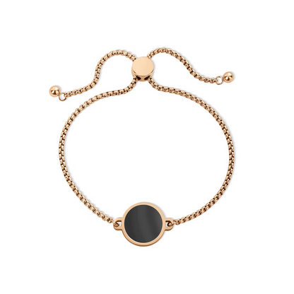 Personalized Heat-Activated Hidden Photo Adjustable Bracelet with Engraved Text