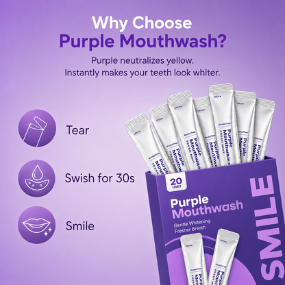 Purple Whitening Mouthwash