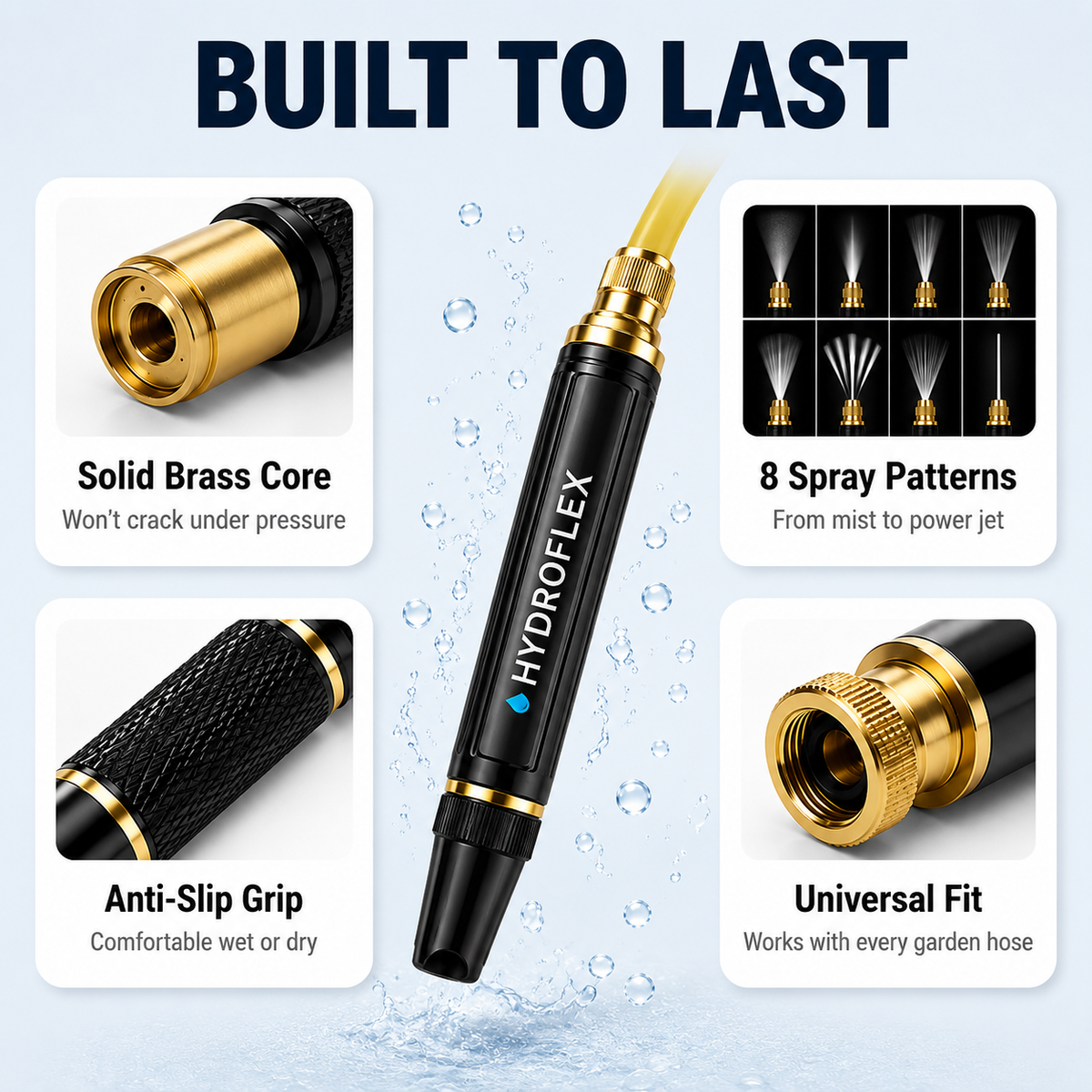 HydroFlex™ 4-in-1 Spray Nozzle