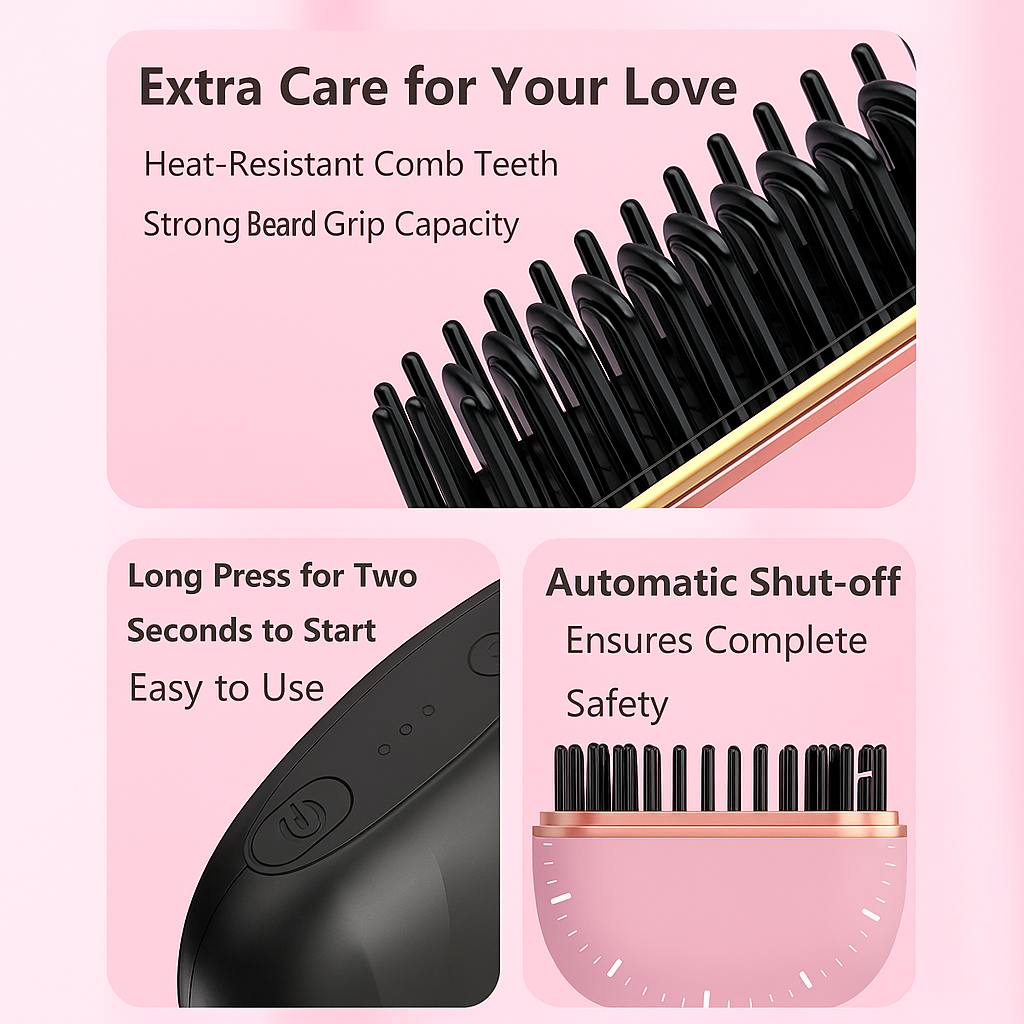 Ronwel™ Mini Hair Straightener Comb