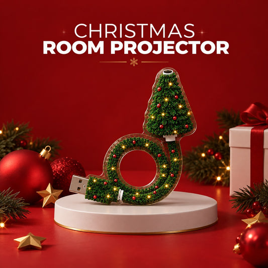 Juleprojektørlys