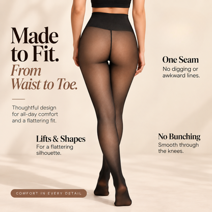 Glamine™ Sheer Fleece Tights
