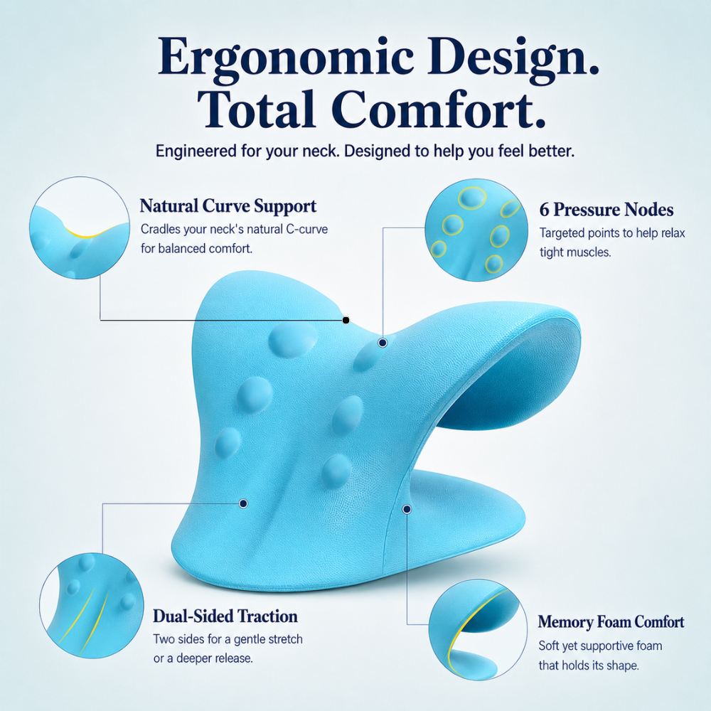 Cloudies™ Neck & Shoulder Relief Cervical Pillow
