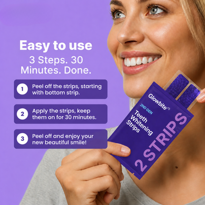 Glowbite™ Teeth Whitening Strips