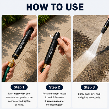 HydroFlex™ 4-in-1 Spray Nozzle