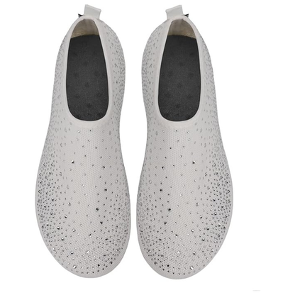 Glamies™ Crystal Comfort Slip-Ons
