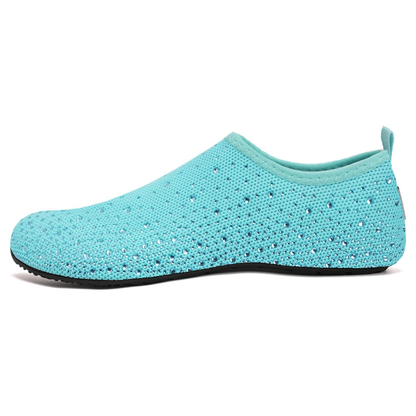 Glamies™ Crystal Comfort Slip-Ons