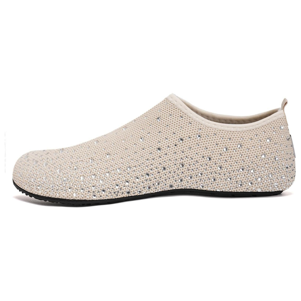 Glamies™ Crystal Comfort Slip-Ons