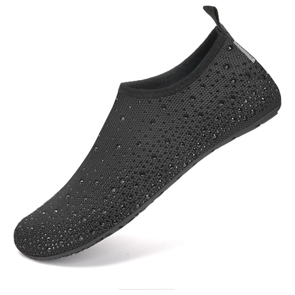 Glamies™ Crystal Comfort Slip-Ons