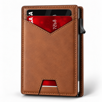 SlimCard™ Pro — RFID Pop-Up-pung