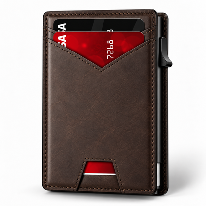 SlimCard™ Pro — RFID Pop-Up-pung